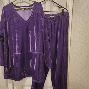 Dreams & Co Purple Lounge Jogging Pants 22